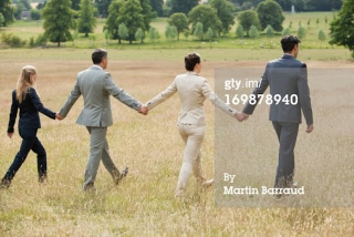 Illustration for article titled The 19 Worst 'Business Teamwork' Stock Photos